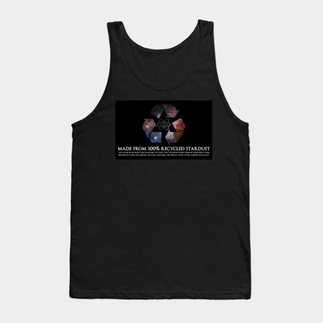 Recycled Star Stuff Tank Top by WFLAtheism